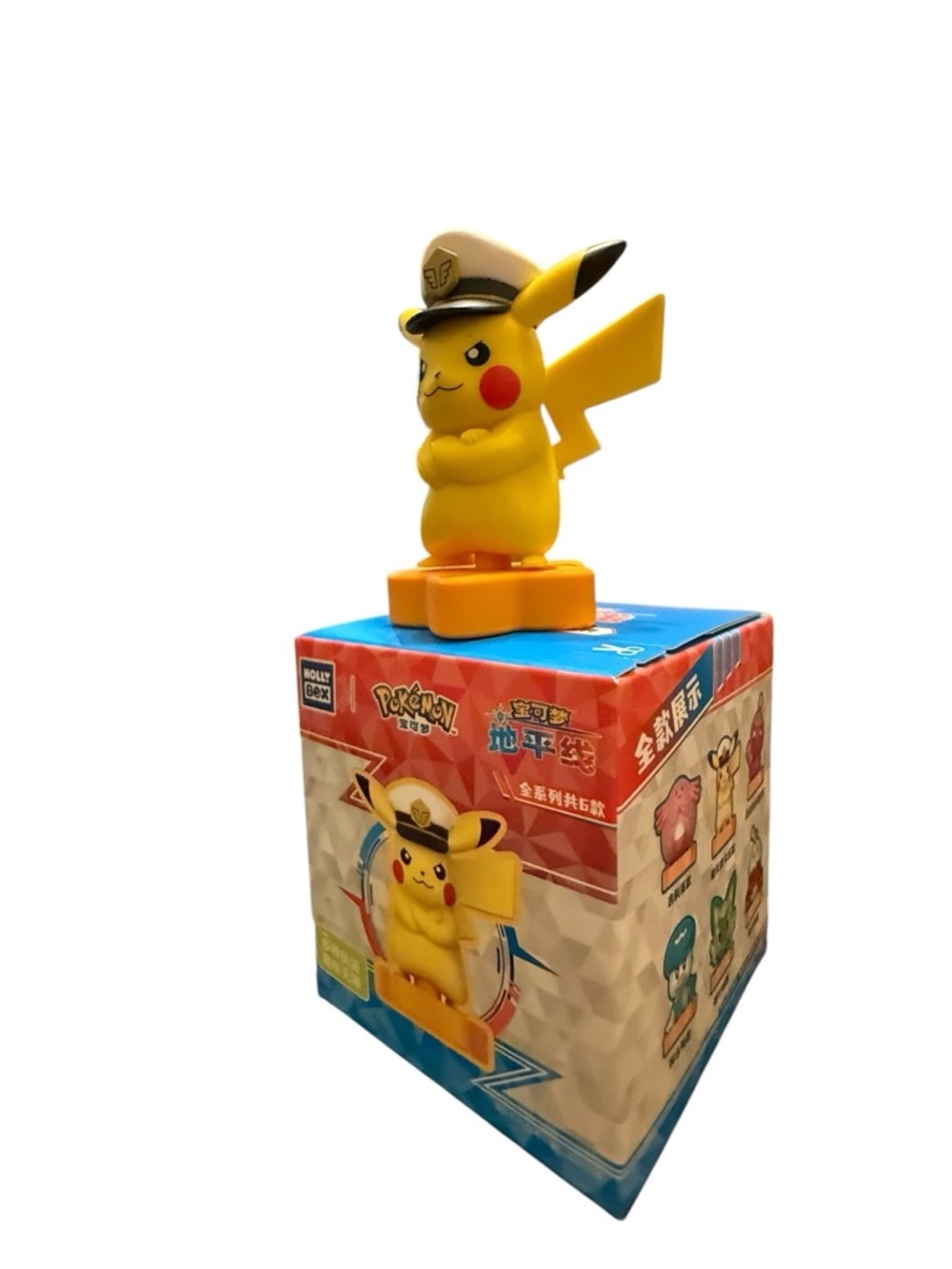 Pokemon Captain Pikachu figure Holly Box Horizon series w/ box rare style